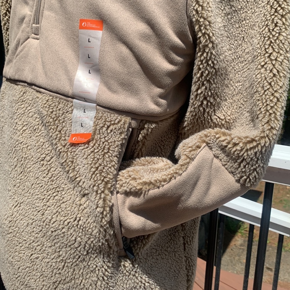 AMERICAN OUTDOORSMAN FLEECE MONTAUK SURFCASTING PULLOVER . - Picture 3 of 11
